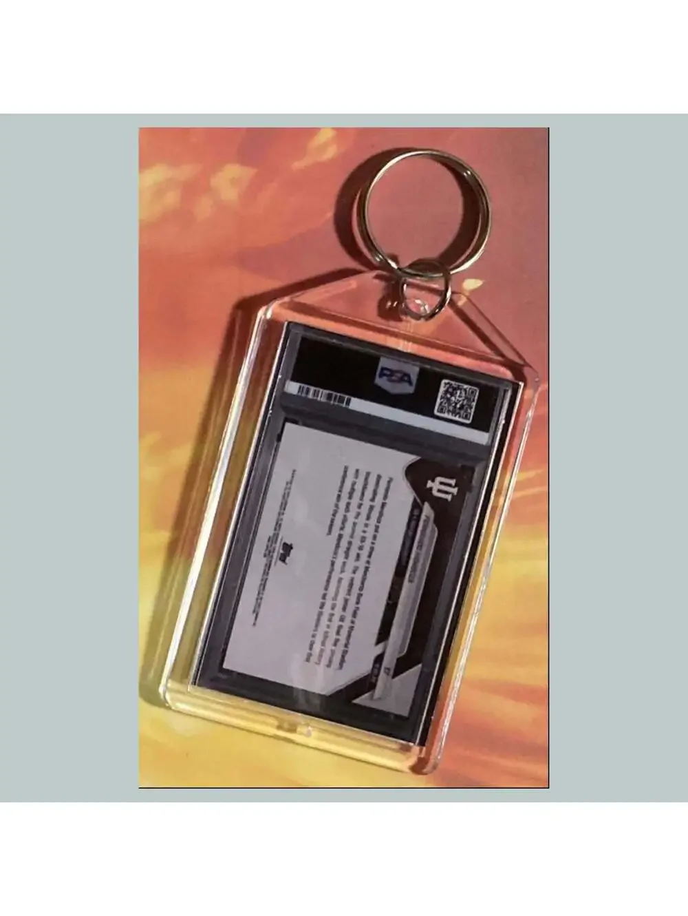 3725 Fernando Mendoza 2025 Bowman U Custom Hand Made Keychain